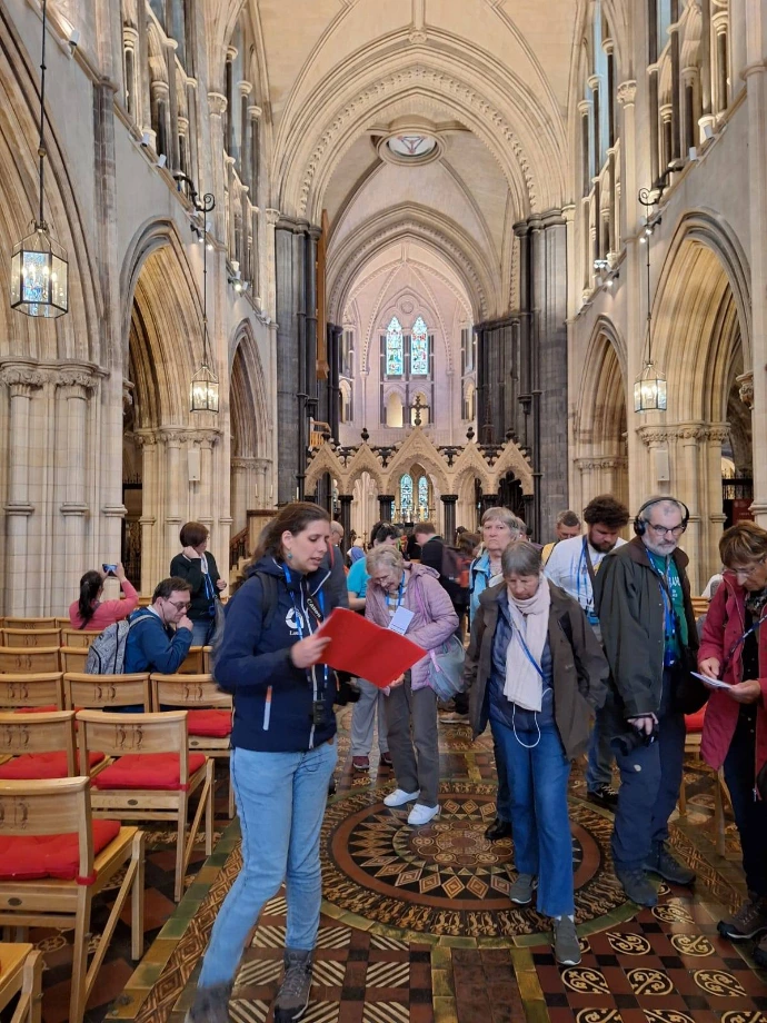 photo bénévoles visite