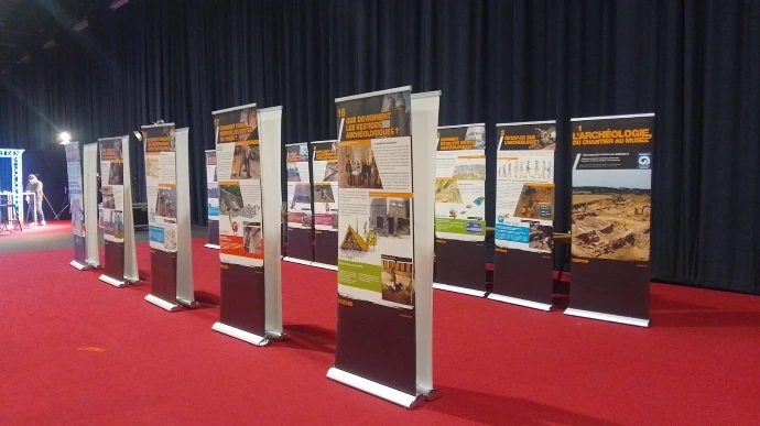 panneaux d'expo roll up