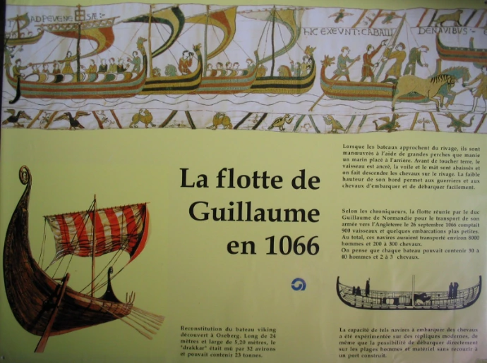 panneau Bayeux naviguer